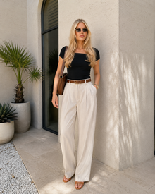 Marlowe Square-Neck Top