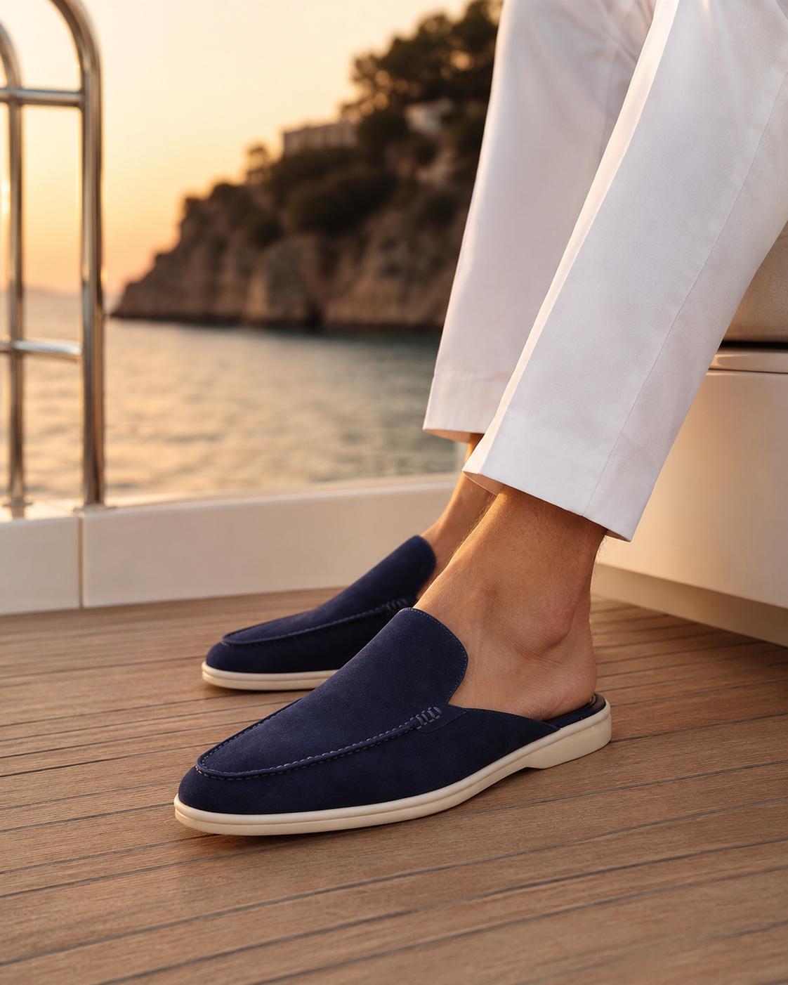 Milan Suede Slip-Ons
