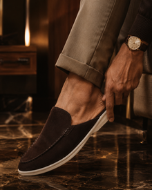 Milan Suede Slip-Ons