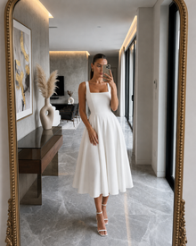 Aurelia Powder Midi Dress