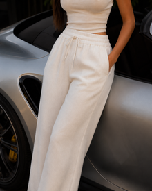 Selena Linen Tailored Pants