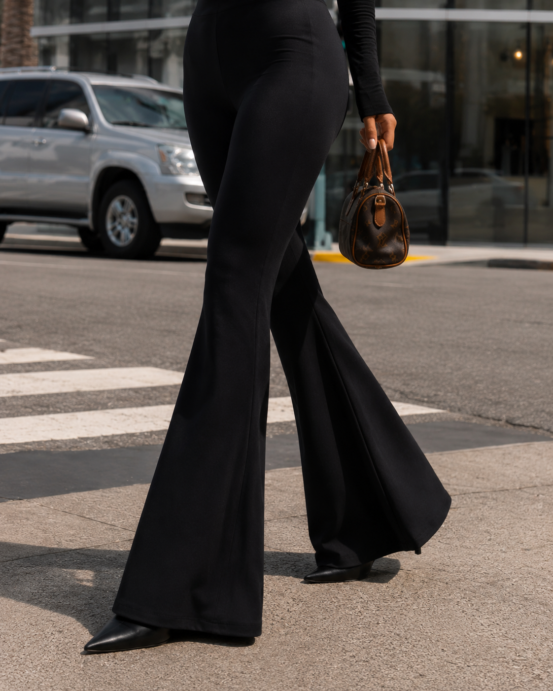 Jemma Flared Tailored Pants