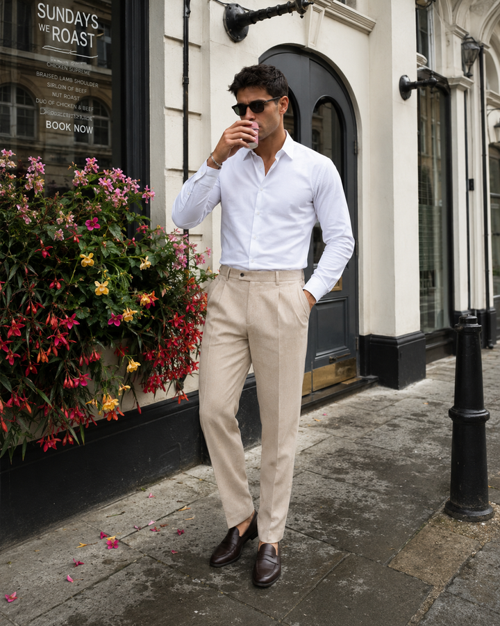 Knightsbridge Pleated Trousers