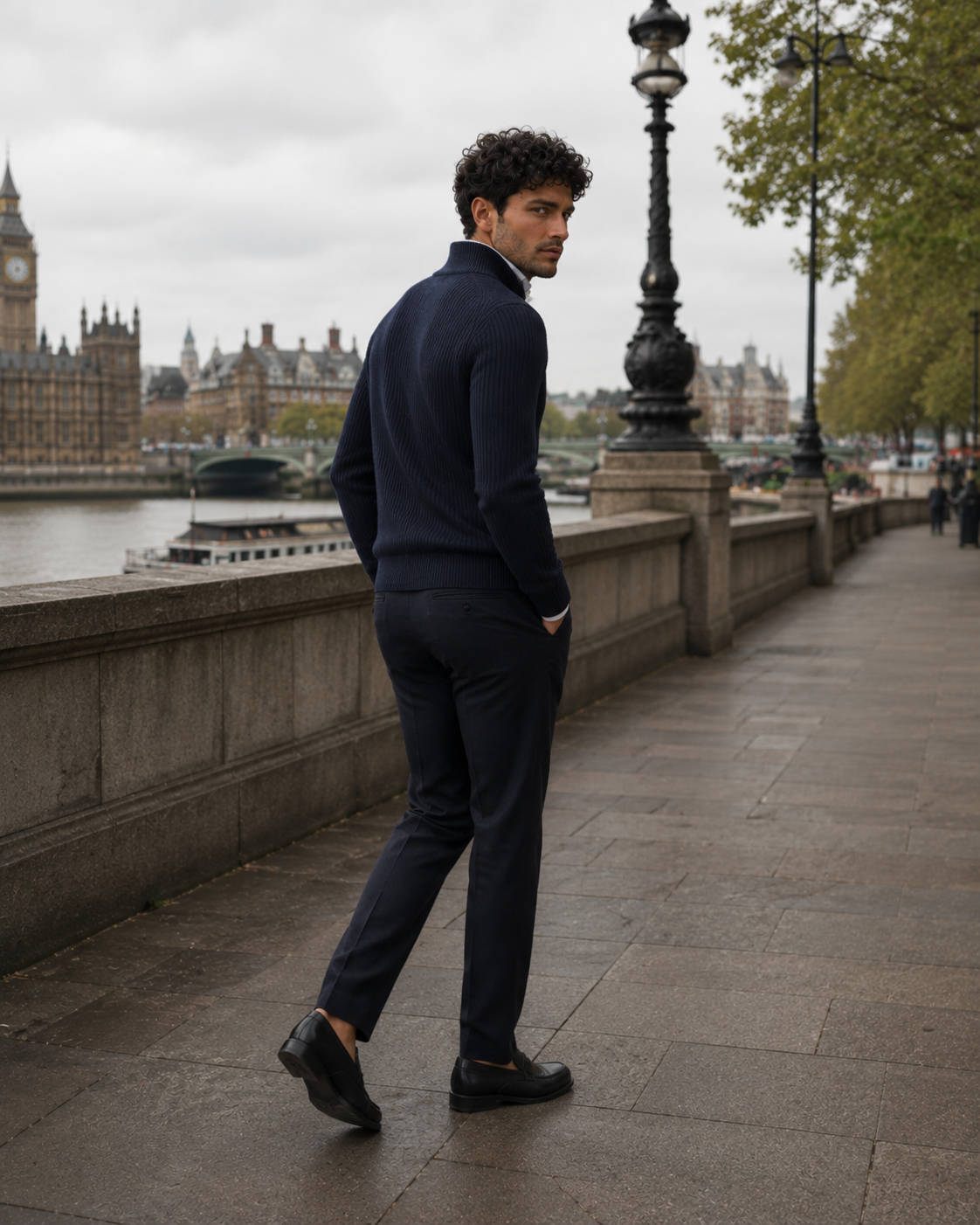 The Belmont Quarter Zip