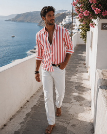 The Santorini Summer Shirt