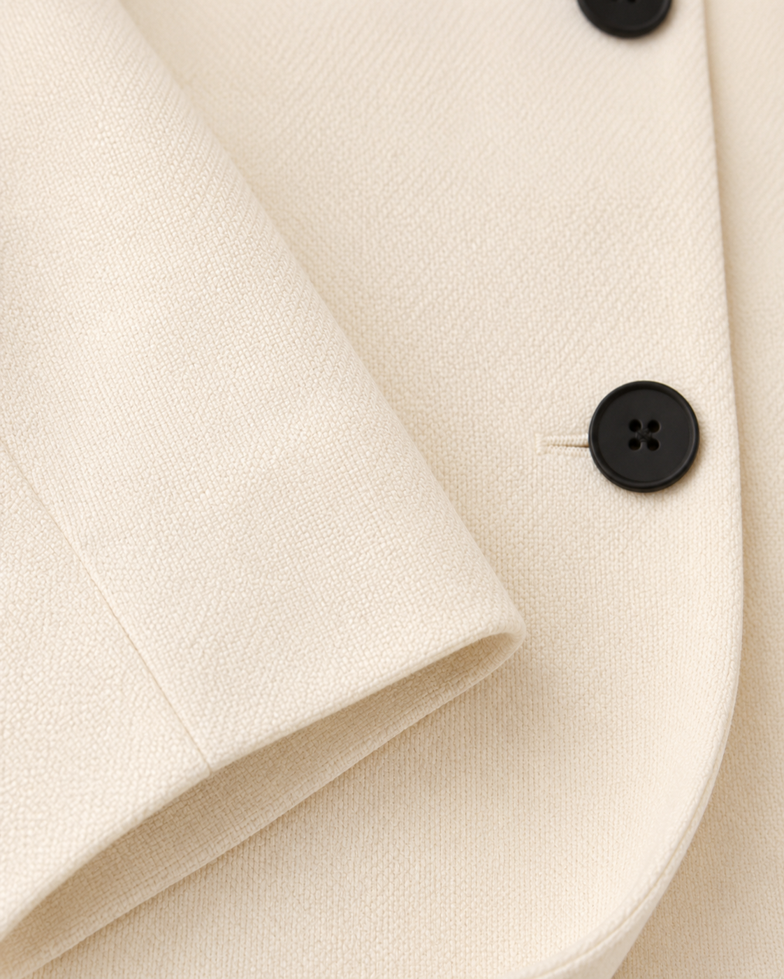 Amara Ivory Cropped Jacket