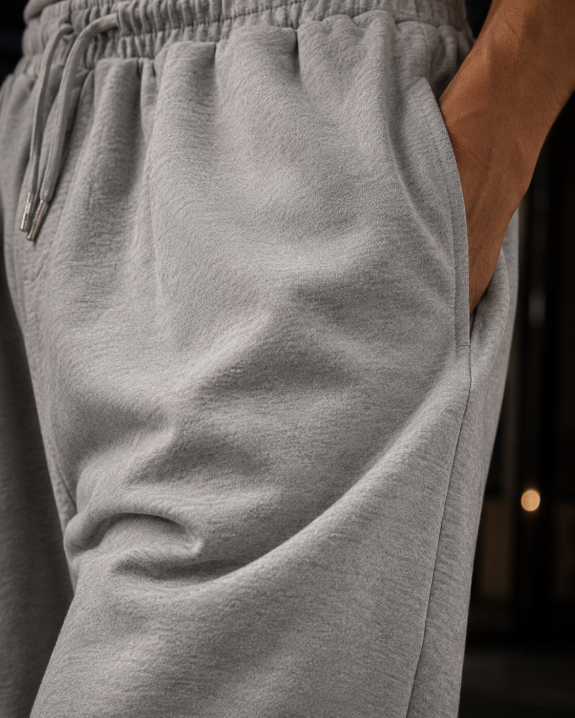 Liverpool Wide-Leg Tuck Trousers