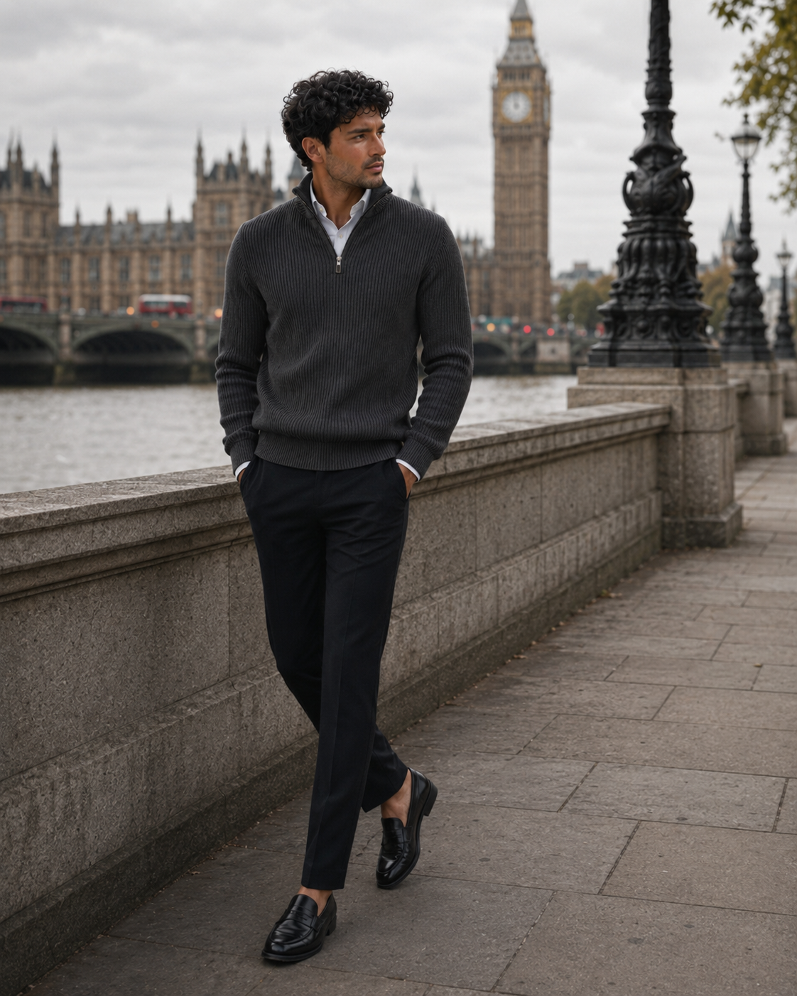 The Belmont Quarter Zip