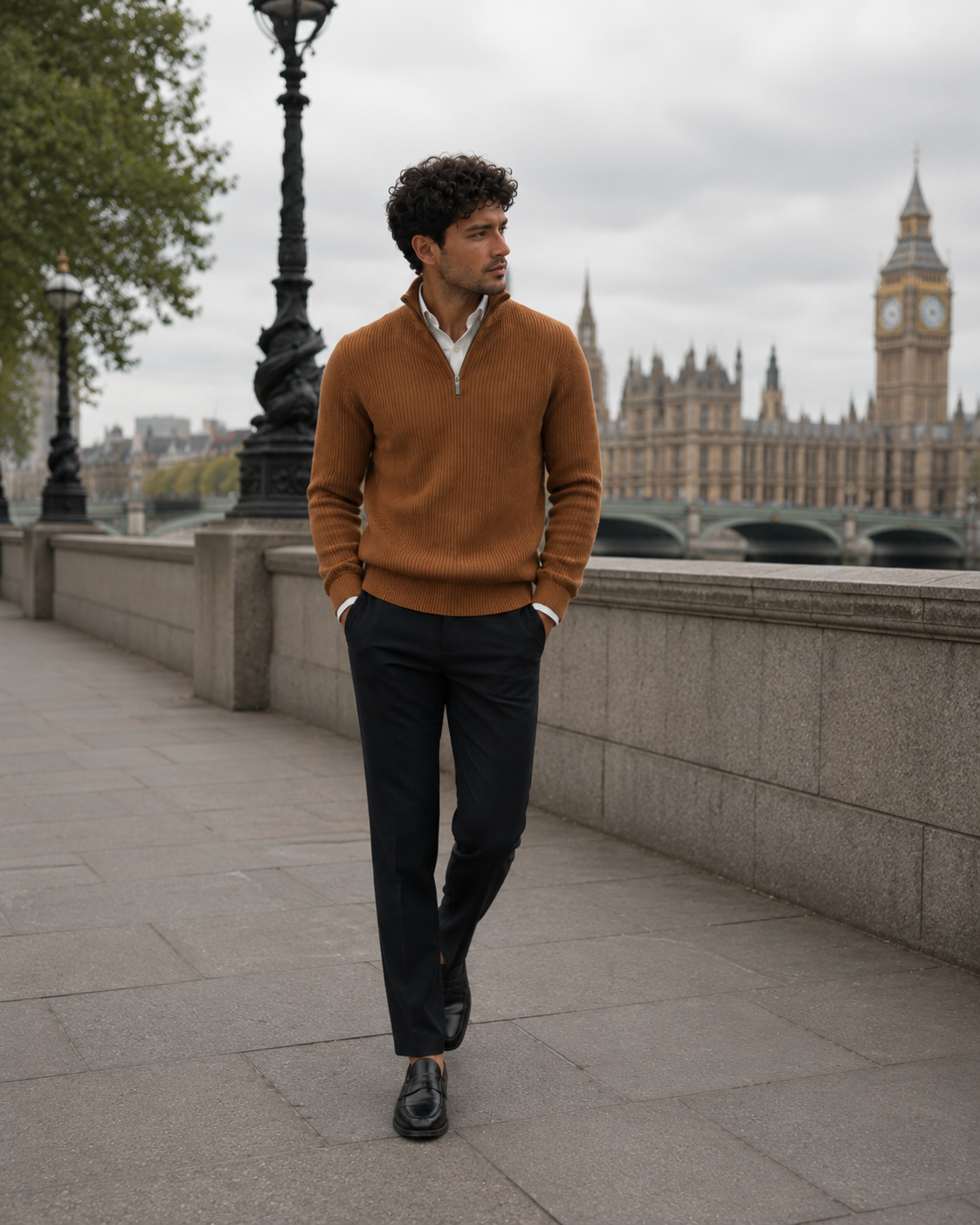 The Belmont Quarter Zip